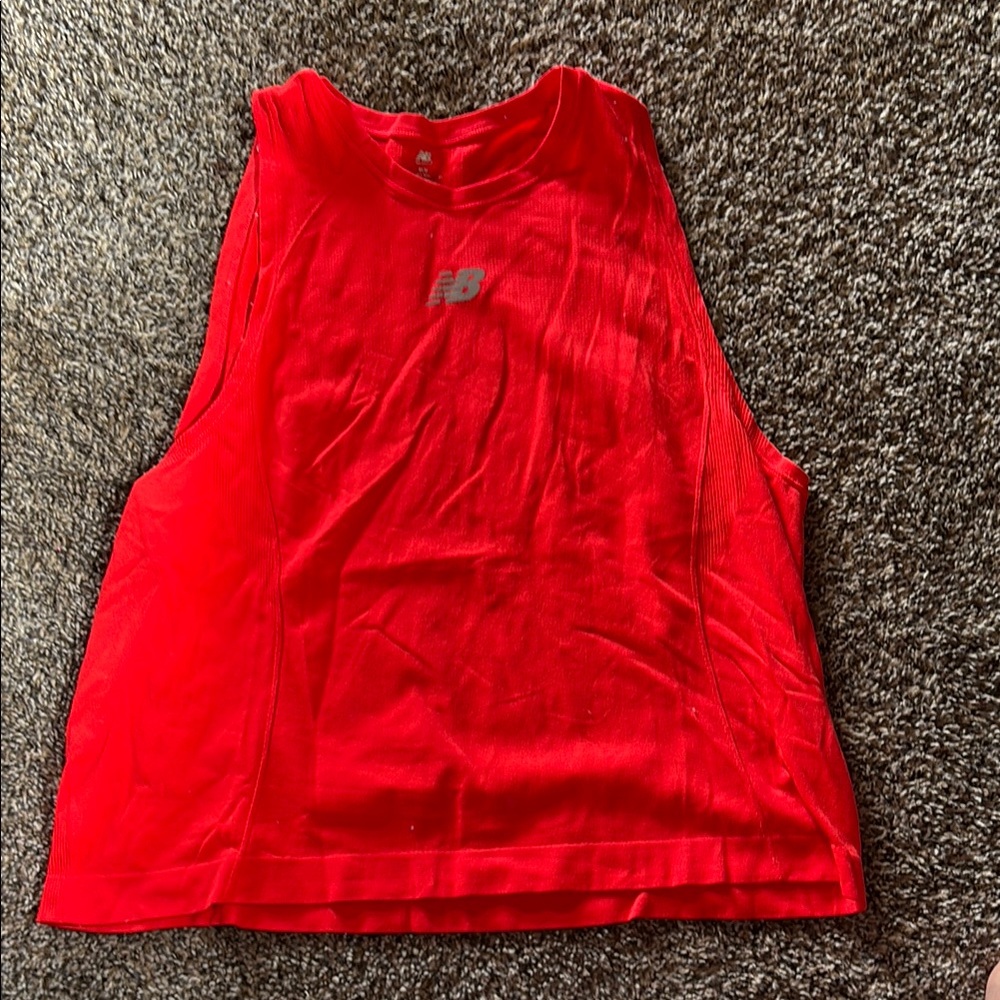 New Balance Women's Red Tank Top
